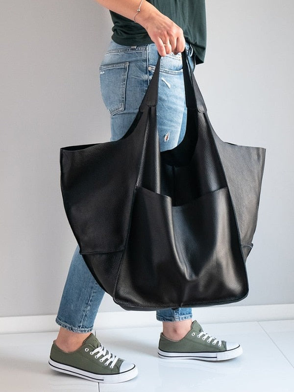 Luggo Bags – Stor Vegansk Tote Väska