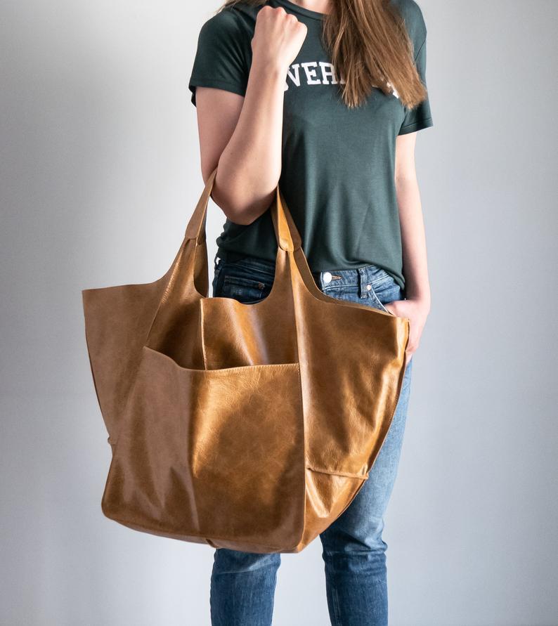 Luggo Bags – Stor Vegansk Tote Väska