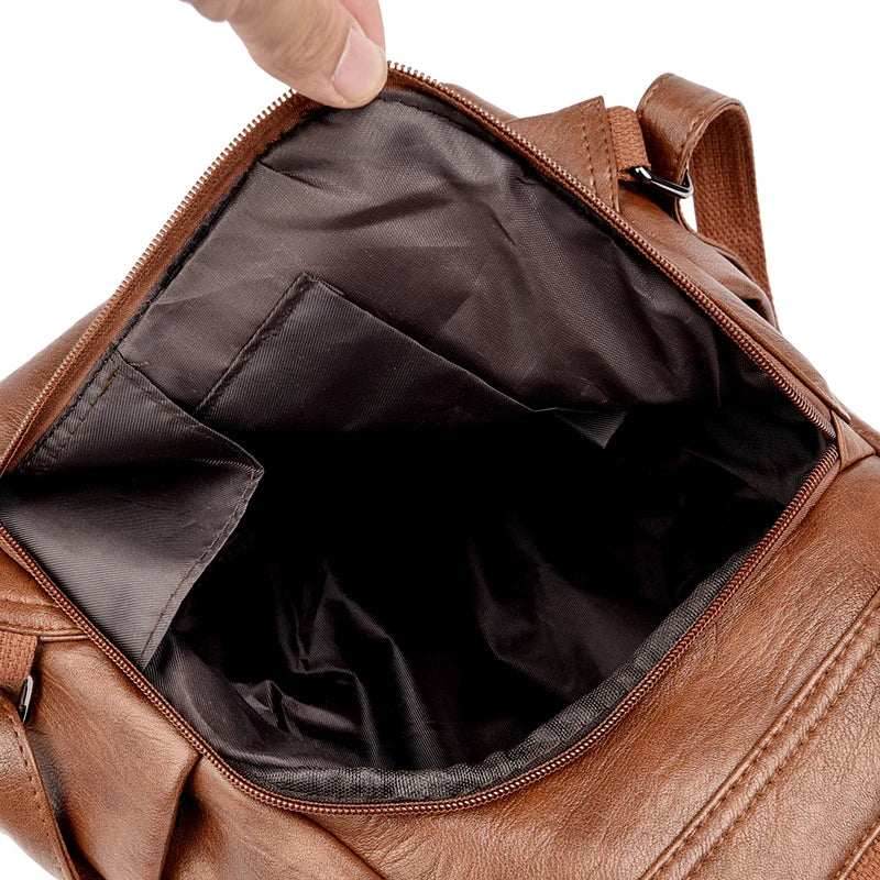 Luggo Bags – Vintage Vegansk Ryggsäck