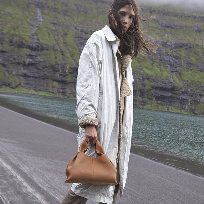 Luggo Bags – Vintage Stor Vegansk Axelväska