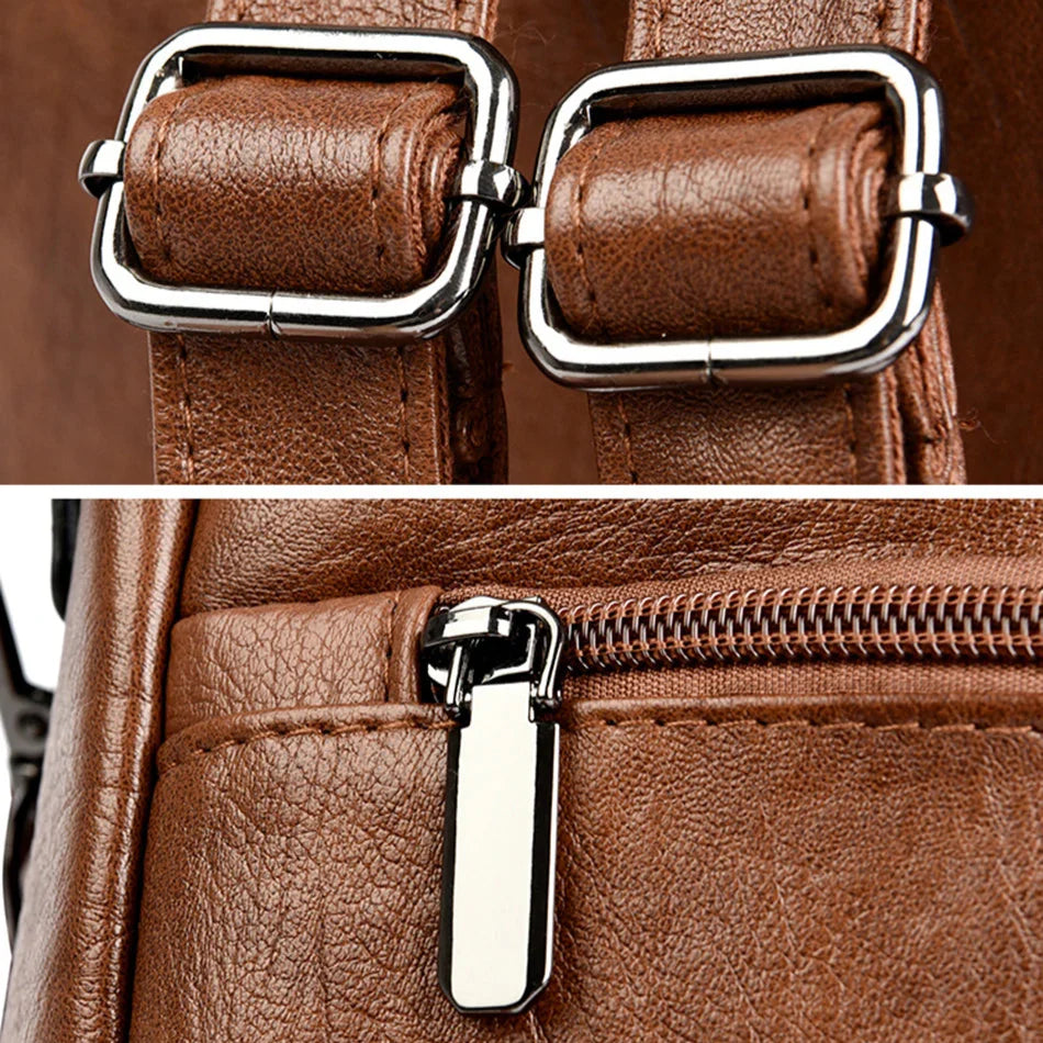 Luggo Bags – Vintage Vegansk Ryggsäck