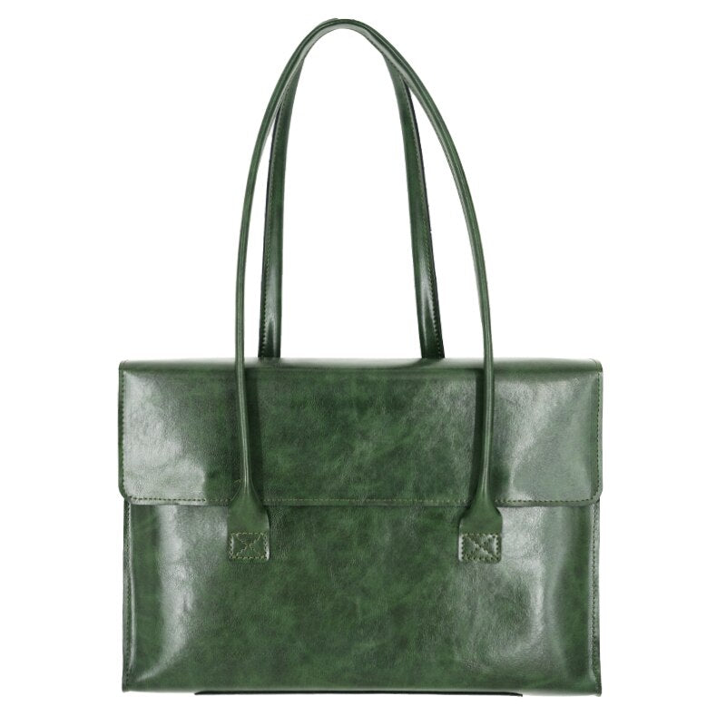 Vintage Luggo Bags – Vegansk Läder Laptopväska