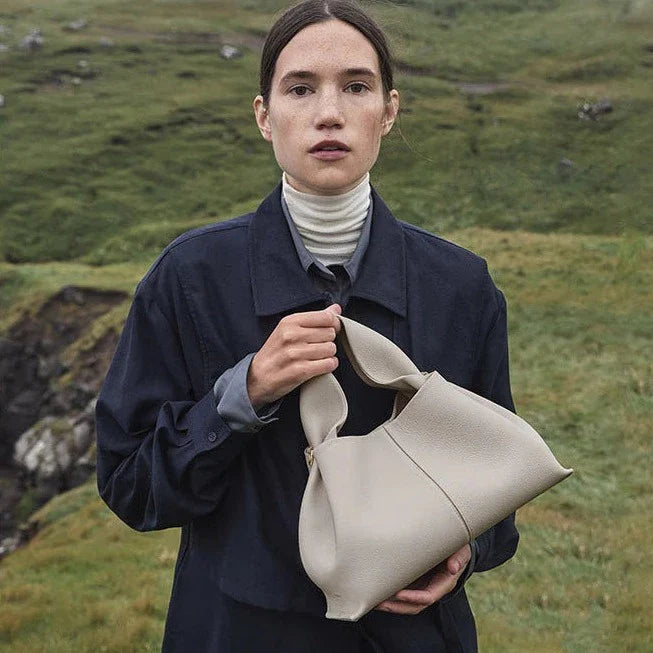 Luggo Bags – Vintage Stor Vegansk Axelväska