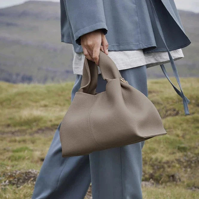 Luggo Bags – Vintage Stor Vegansk Axelväska