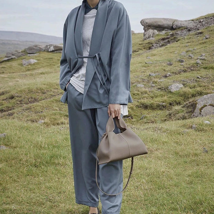 Luggo Bags – Vintage Stor Vegansk Axelväska