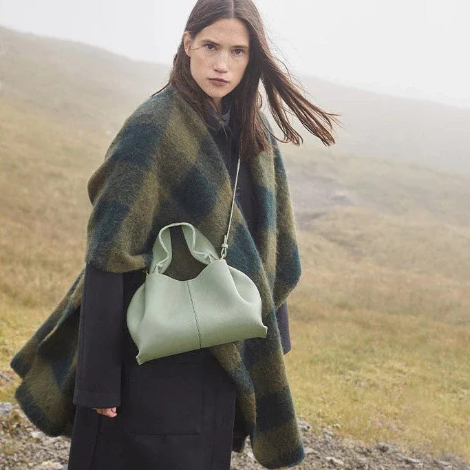 Luggo Bags – Vintage Stor Vegansk Axelväska