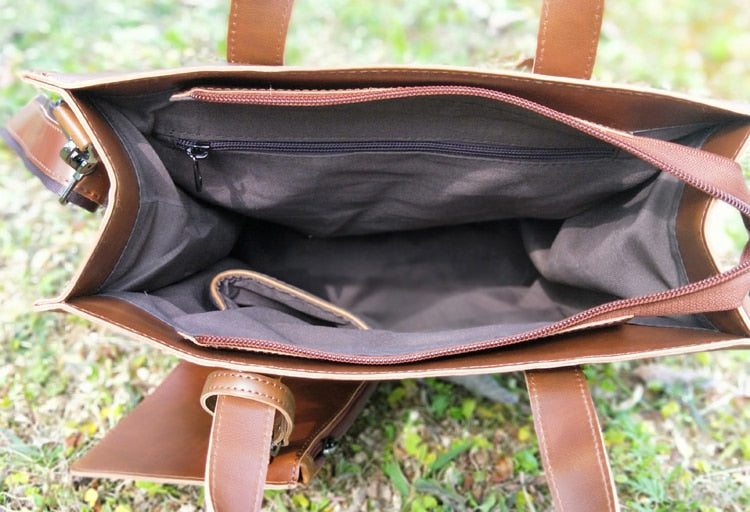 Luggo Bags – Avslappnad Veganläder Tote