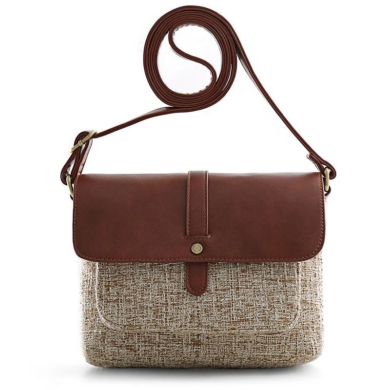 Luggo Bags – Vegansk Läder Canvas Handväska