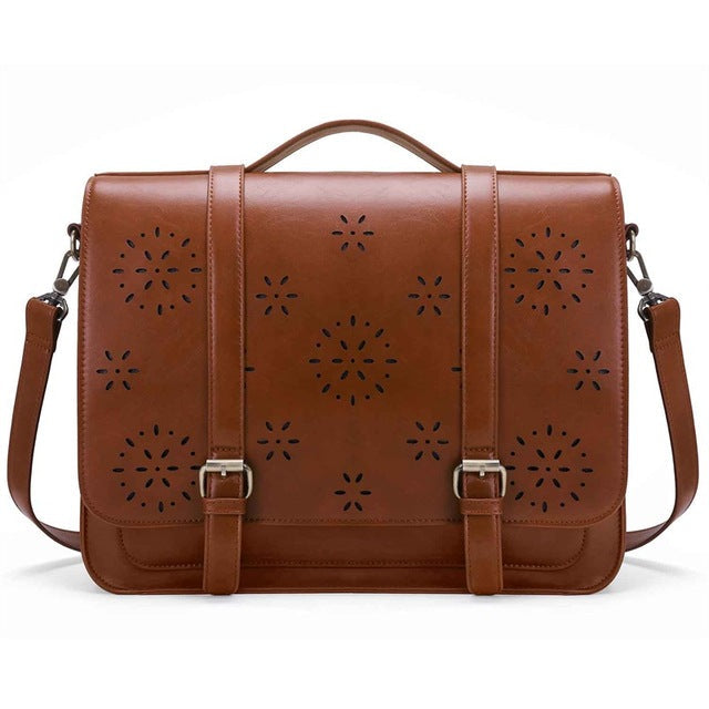 Luggo Bags – Vegansk Läder Blommönster Ryggsäck