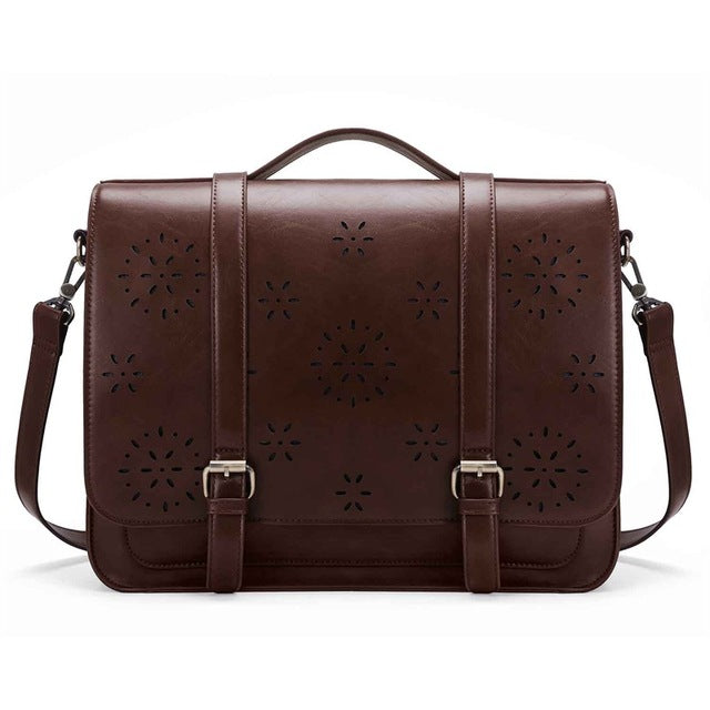 Luggo Bags – Vegansk Läder Blommönster Ryggsäck