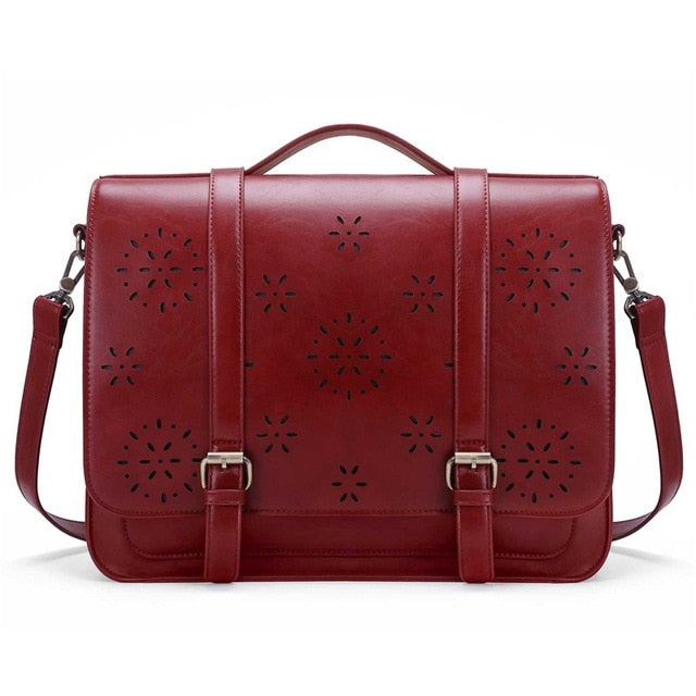 Luggo Bags – Vegansk Läder Blommönster Ryggsäck