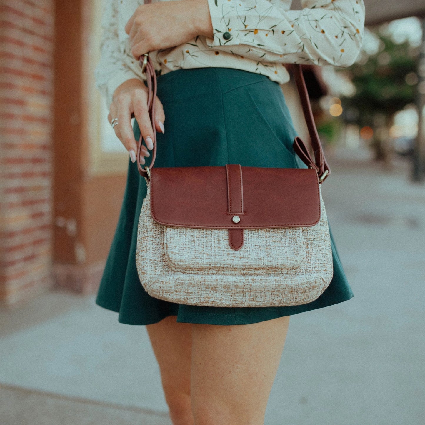 Luggo Bags – Vegansk Läder Canvas Handväska