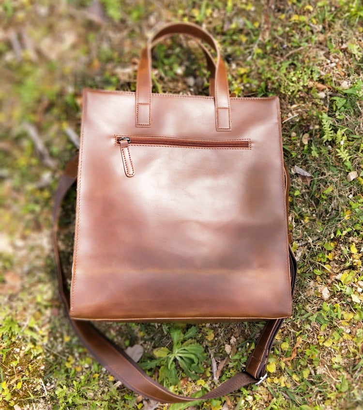 Luggo Bags – Avslappnad Veganläder Tote