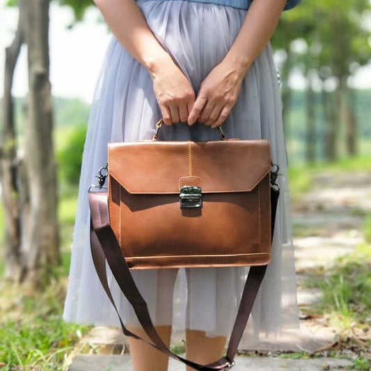 Luggo Bags – Klassisk Vegansk Läderportfölj