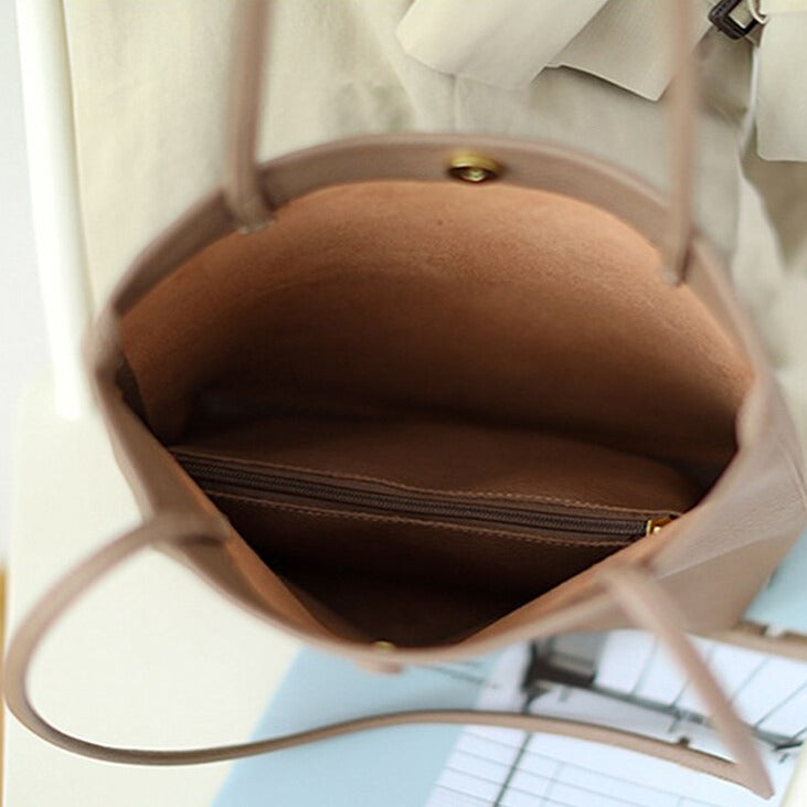 Luggo Bags – Vegansk Läder Bucket Väska