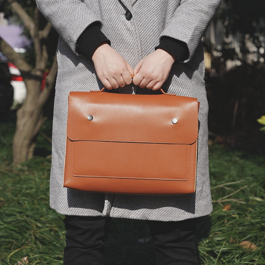 Luggo Bags – Retro Vegansk Läderväska