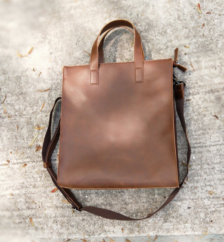 Luggo Bags – Avslappnad Veganläder Tote
