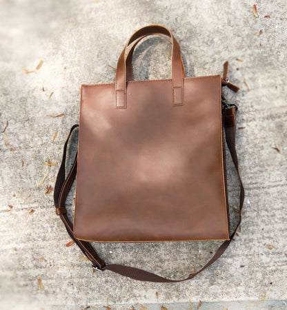 Luggo Bags – Avslappnad Veganläder Tote