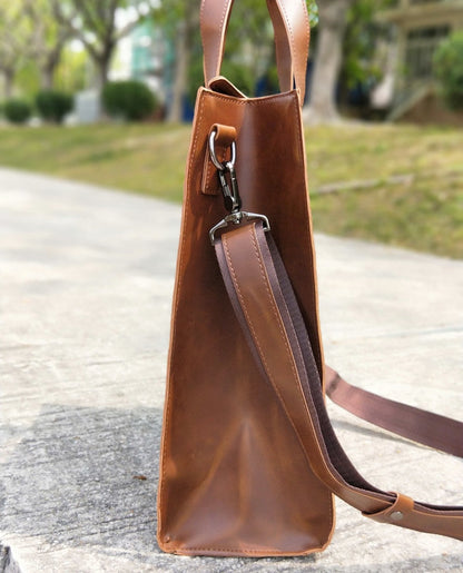 Luggo Bags – Avslappnad Veganläder Tote