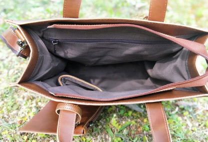 Luggo Bags – Avslappnad Veganläder Tote