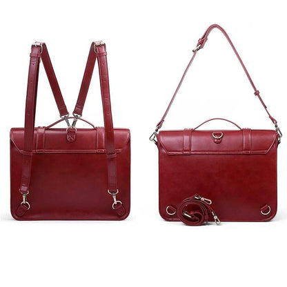 Luggo Bags – Vegansk Läder Blommönster Ryggsäck